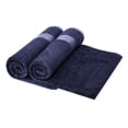 thumbnail image 5 of Silverlinings Bath Towels 600 GSM 100% Cotton 27x54 - Set of 2 Bath Sheets - Premium, Ultra Absorbent ,Super Soft and Plush - Blue Towel Set, 5 of 8