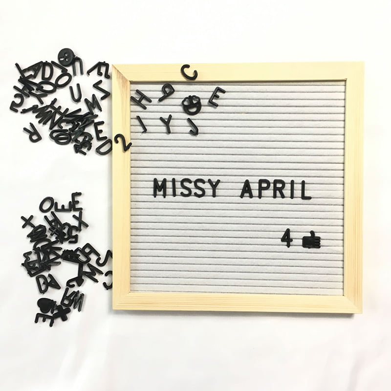 Characters For Felt Letter Board Removable Numbers For Changeable Letter Boards 