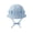 A-Light Blue, variant on ZACPNCV Baby Toddler Sun Hat Cute Bear Ear Bucket Hat with Adjustable Strap Solid Color Summer Beach Cap for Boys Girls A-Pink