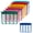 Multicolor, variant on 8PCS FC Hanging File Folder Dividers, File Organizer Hanging Rack Inserts for Filing Cabinets, Desk File Storage & Document Classification, Office Supplies, Light Colour