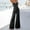 Black, variant on One Piece Jumpsuits For Women Summer Washed Blue Denim Suspender Tight And Slightly Flared High Elastic Pants Black XXL