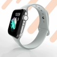 thumbnail image 2 of iGK 3 Pack Silicone Band Compatible with Apple Watch Series 7/6/5/4/3/2/1/SE, Replacement Wristband for Apple Watch Strap 42mm 44mm 38mm 40mm for Women Men, 2 of 6