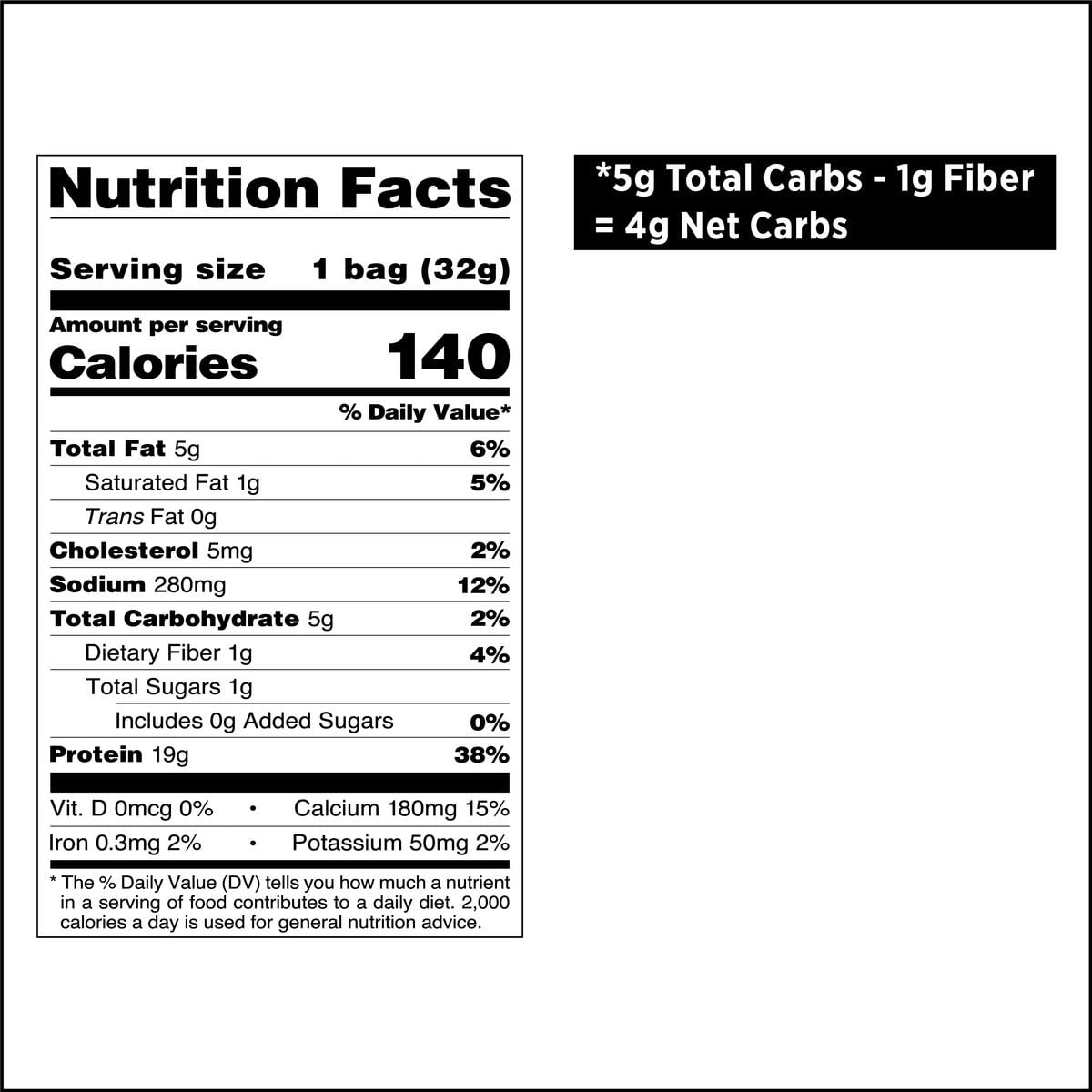 Quest Tortilla Style Protein Chips, Hot & Spicy Flavor, Baked, 19g Protein, 1.1oz Bags, 4 Count