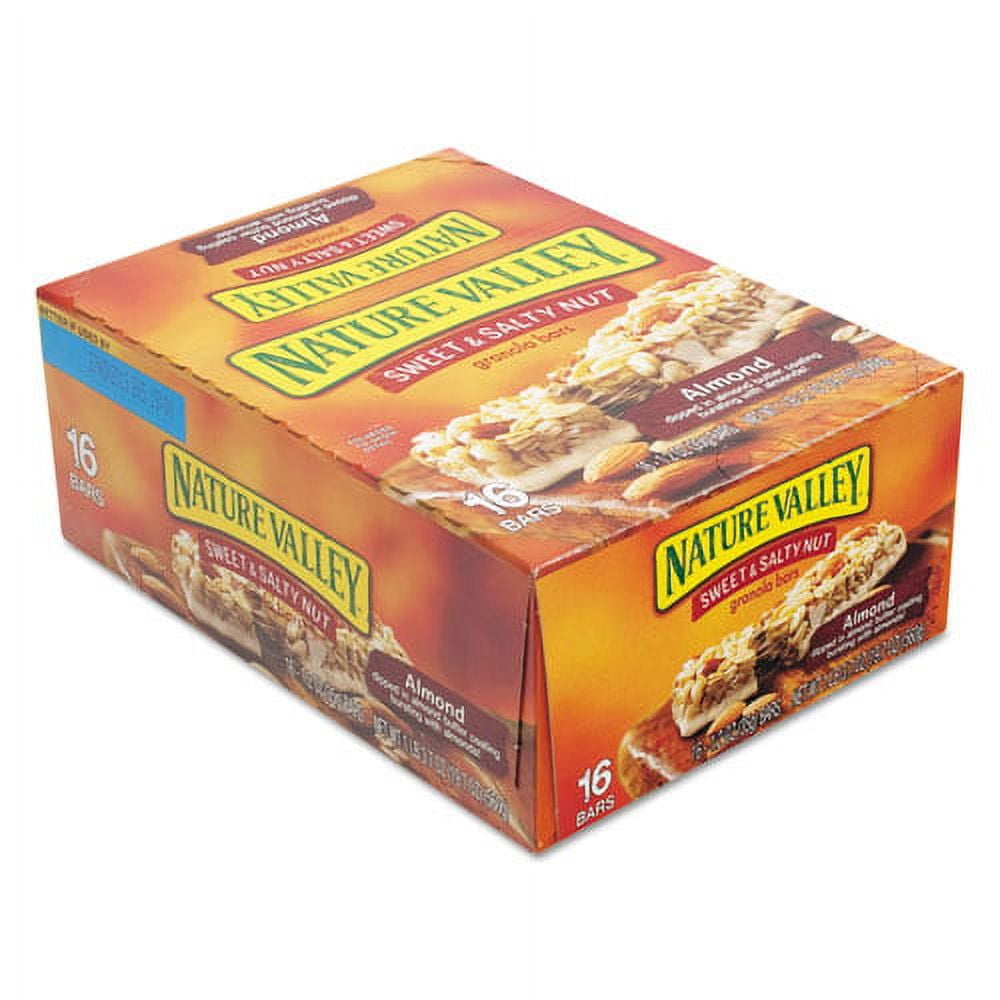 Granola Bars, Sweet And Salty Nut Almond Cereal, 1.2 Oz Bar, 16/box | Bundle of 10 Boxes