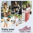 thumbnail image 3 of AOV GREEN LEAF Womens Running Shoes Walking Tennis Gym Fashion Sneakers Athletic Casual Comfortable Breathable Jogging Shoe US Size 5.5-11, 3 of 9