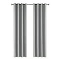 thumbnail image 5 of Better Homes & Gardens Solid Herringbone Blackout Curtain Panel, 1 Panel, Silver, 50 in W x 95 in L, 5 of 6