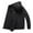 Black, variant on Mens Jackets Fall Winter Zip Up Thickened Hooded Jacket Casual Long Sleeve Coat Relaxed Fit Going Out Tops