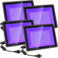 thumbnail image 1 of Lámpara LED negra YANYCN 300W para exteriores IP66 a prueba de agua, 1 of 7