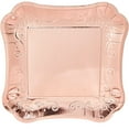Walmart Rose Gold Party Supplies, 9-Inch Disposable Paper Plates (48 ...