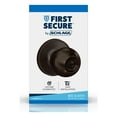 First Secure by Schlage Rigsby Bedroom and Bathroom Privacy Lock Door
