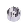 thumbnail image 1 of Agiferg Baking Tools Stainless Steel Cake Mold With Push Plate Sushi Cutting Mold Tool, 1 of 1