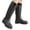 Black, variant on Womens Rain Boots Outdoor Casual Shoes for Women Hiking Camping Walking Comfortable Lightweight Low Heel Waterproof Anti-Slip Garden Boots