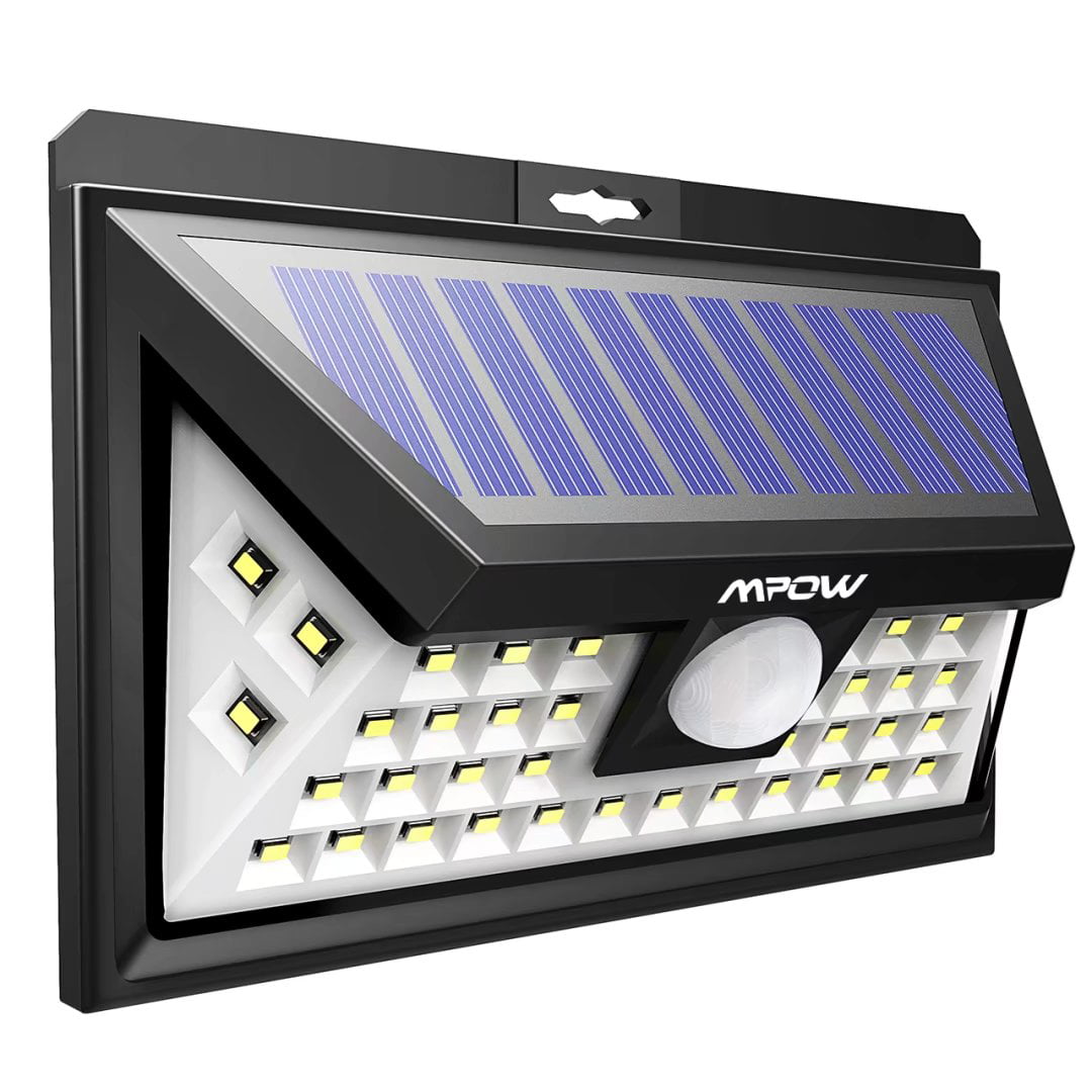 Mpow Premium 40 DEL solaire Lumières Outdoor Motion Sensor Lights With High-efficace 