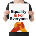thumbnail image 2 of Equality Is For Everyone Wall Decor - Social Justice Advocate - 13x19 Poster Print, 2 of 4