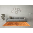 thumbnail image 3 of Ahgly Company Indoor Rectangle Oriental Orange Traditional Area Rugs, 3' x 5', 3 of 4