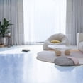 thumbnail image 2 of Clearance Under $22.39! 1CAN Epoxy Floor Paint, High-Gloss Marble Effect Coating for Garage & Concrete, Plastic, for Indoor & Outdoor Floors, (1kg, Blue), 2 of 4