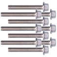 thumbnail image 3 of Pernos de cabeza hexagonal Jadeshay 10 piezas Acero inoxidable 304 A2-70 Plata, 3 of 8