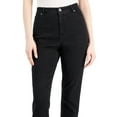 thumbnail image 2 of Style & Co Women's Slim Leg Ankle Jeans Black Size 2Petite, 2 of 3