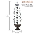 thumbnail image 4 of Alpine Corporation Outdoor Hanging 7-Cup Tiered Floor Fountain, 4 of 6