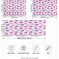 thumbnail image 4 of GZHJMY Valentine's Day Heart Satin Pillowcase, Soft Breathable Silk Pillow Case with Envelope Closure for Hair and Skin, Standard Size 26 x 20 Inch Home Decor, 4 of 7