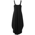 thumbnail image 6 of Women's Trendy Maxi Dresses Sleeveless Long Sexy Halter Irregular Hem Dress Casual Backless Sundresses with Pockets, 6 of 6