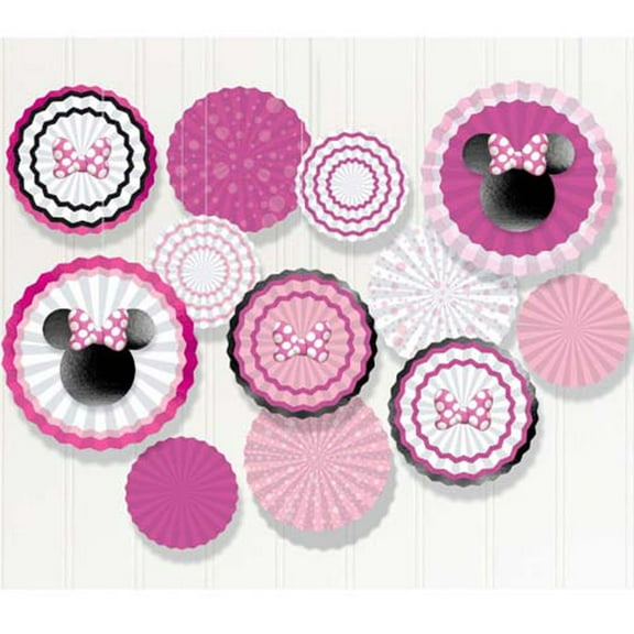 Minnie Mouse Forever Paper Fan Decorating Kit