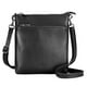 thumbnail image 1 of Bolso bandolera para mujer pequeño de cuero genuino negro, 1 of 6