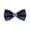 A Blue, variant on Black Bow Tie for Women Pearl Rhinestone Chain Elegant Crystal Beaded Chain Necktie For Men Women Sparkling Formal Accessory For Wedding PartyRetro EventsBusiness A