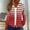Wine, variant on Women's Striped Gradient Zip Up Hoodie Long Sleeve Casual Hooded Jacket with Pockets for Spring Daily Wear M