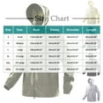 thumbnail image 3 of LNWUY Mens Lightweight Running Jacket Waterproof Cycling Jackets Packable Sun Protection Windbreaker with Hood Beige M, 3 of 9