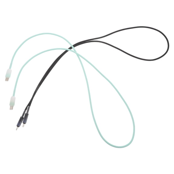 CATIEBYE Catiebye Fast Charging USB-C Cable Green Durable Design for Phone 2Pcs