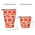 thumbnail image 2 of Picia Tomatoes And Chili Print Telescopic Pencil Case, Telescopic Pen Holder Telescopic Pencil Pouch Bag Stationery Pencil Case Box Storage Organizer Makeup Bag, 2 of 6