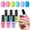 Neon Colorful, variant on Gellen Nail Polish, Quick Air Dry 6 Colors Nail Lacquer Set Festive Xmas Nail Polish Set for Nail Manicure DIY Art Home, No UV Light Needed, 0.33 Fl.oz