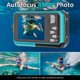 thumbnail image 4 of Cámara submarina YISENCE 4K de 48 MP, 11 pies, resistente al agua con tarjeta de 32 GB, 4 of 7