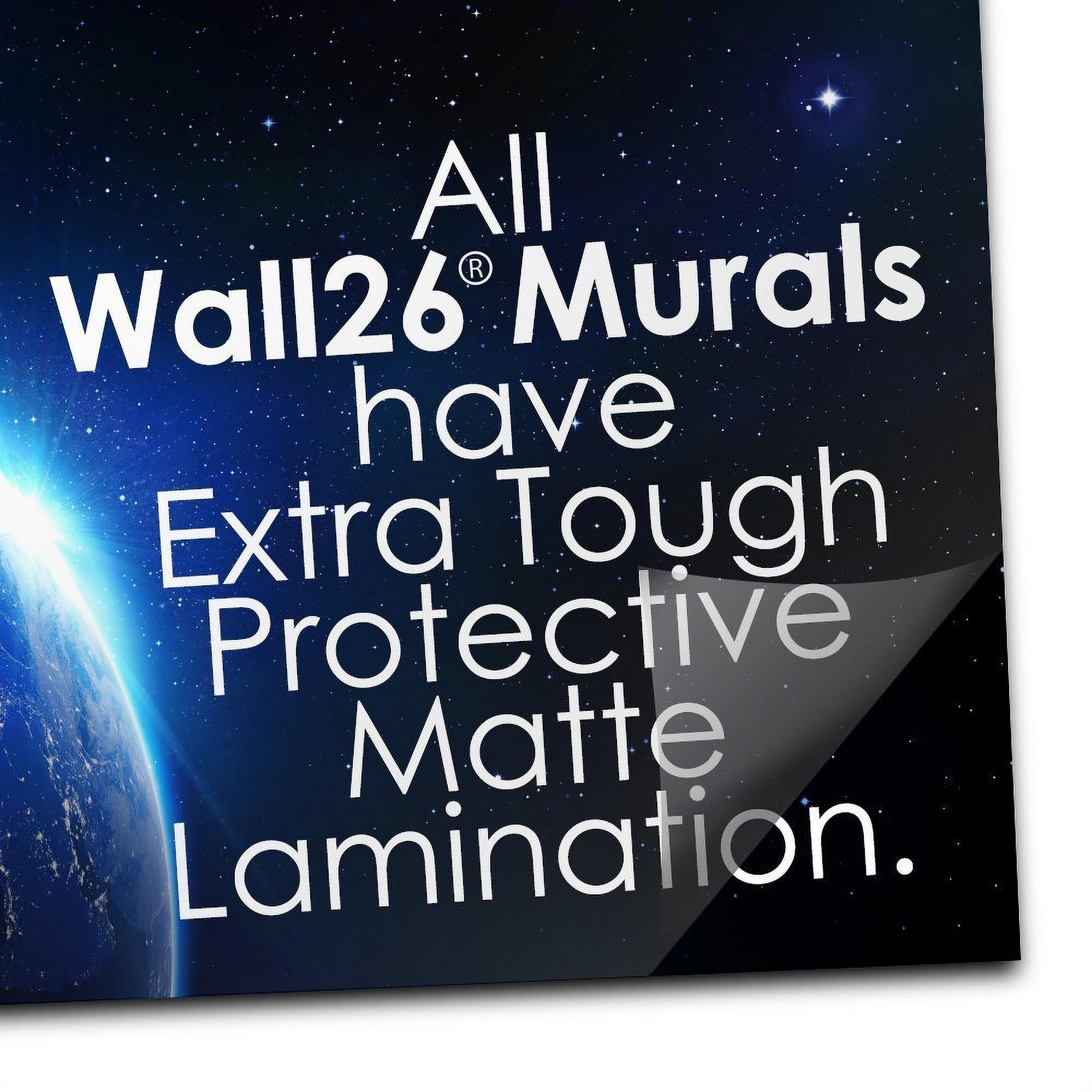 wall26 - Closeup of Grunge American Flag - Removable Wall Mural | Self-Adhesive Large Wallpaper - 100x144 inches