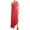 Red, variant on Njagoc3 Womens Fitted One-Shoulder Asymmetrical Neckline Pleated Cutout Detail Elegant Maxi Dress for Formal Occasions & Evening Chic