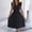 Dresses-119Black, variant on Gamivast Midi Dresses for Women V-Neck Lace Patchwork Pleated Dress Ruffle Sleeve High Waist A-Line Party Attire Elegant Classy Cocktail Event Outfits