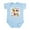 Sky Blue, variant on CafePress - Fiesta 1St Birthday Infant Bodysuit - Baby Light Bodysuit, Size Newborn - 24 Months