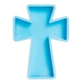 thumbnail image 1 of Molde de silicona en forma de cruz: Molde de silicona en forma de cruz para fundición de resina epoxi, portavelas, jabón de aromaterapia y manualidades - Molde para velas, 1 of 6