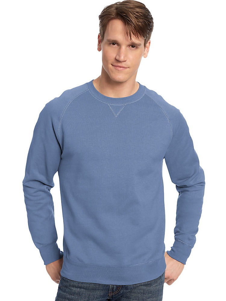 Hanes Men’s Nano Premium Lightweight Crewneck Sweatshirt 