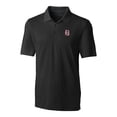 thumbnail image 2 of Men's Cutter & Buck  Black Birmingham Barons Big & Tall DryTec Forge Stretch Polo, 2 of 3