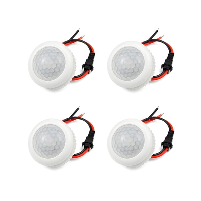 1/4/6/10 Pieces Smart Auto ON/OFF PIR Motion Sensor Switch Light Control For Home Lighting LED Lamp ,Won't Irritate Eyes
