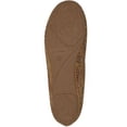 thumbnail image 3 of SUN STONE Womens Brown Perforated Cushioned Round Toe Slip On Flats Shoes 6, 3 of 4
