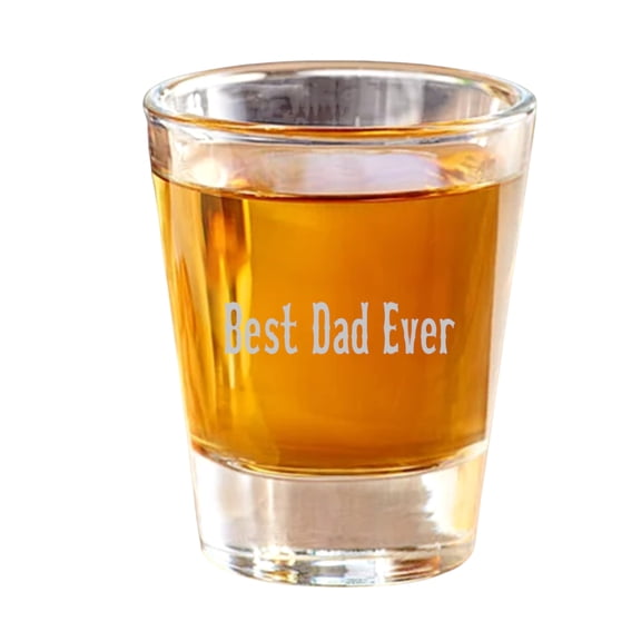 2oz Best Dad Ever Shot Glass