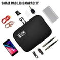 thumbnail image 3 of 1 bolsa de almacenamiento electrónico, bolsa de almacenamiento de cable de datos, caja de almacenamiento de clip de línea portátil de viaje, cargador de teléfono móvil y otros accesorios de productos, 3 of 7