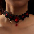 thumbnail image 2 of BIG SALE!Collar de encaje con personalidad,collar de Halloween,regalo conmemorativo de vacaciones para mujer, 2 of 5