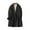 Black, variant on Tejiojio Clearance Jackets Women Work Solid Vintage Winter Office Long Sleeve Button Woolen Jacket Coat