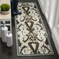thumbnail image 2 of Martha Stewart  by  Ikat Pendant Wool Rug Mariner 4' x 6' 4' x 6' Indoor Living Room Rectangle, 2 of 4