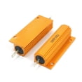 thumbnail image 1 of Unique Bargains 2 Pcs Résistances Enroulées en Aluminium 100Watt 10K Ohm, 1 of 1