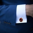 thumbnail image 4 of Valentine's Day Elegant Men's Cufflinks for Formal Attire Made of Stainless Steel Ideal for Business Meetings and Special Occasions, 4 of 6
